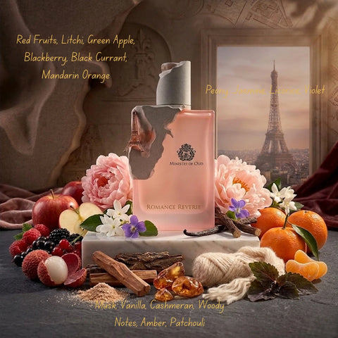 Ministry of Oud – Gladiators Oath & Romance Reverie Eau de Parfum Sprays 100ml (3.4 oz) by Paris Corner (Bundle)