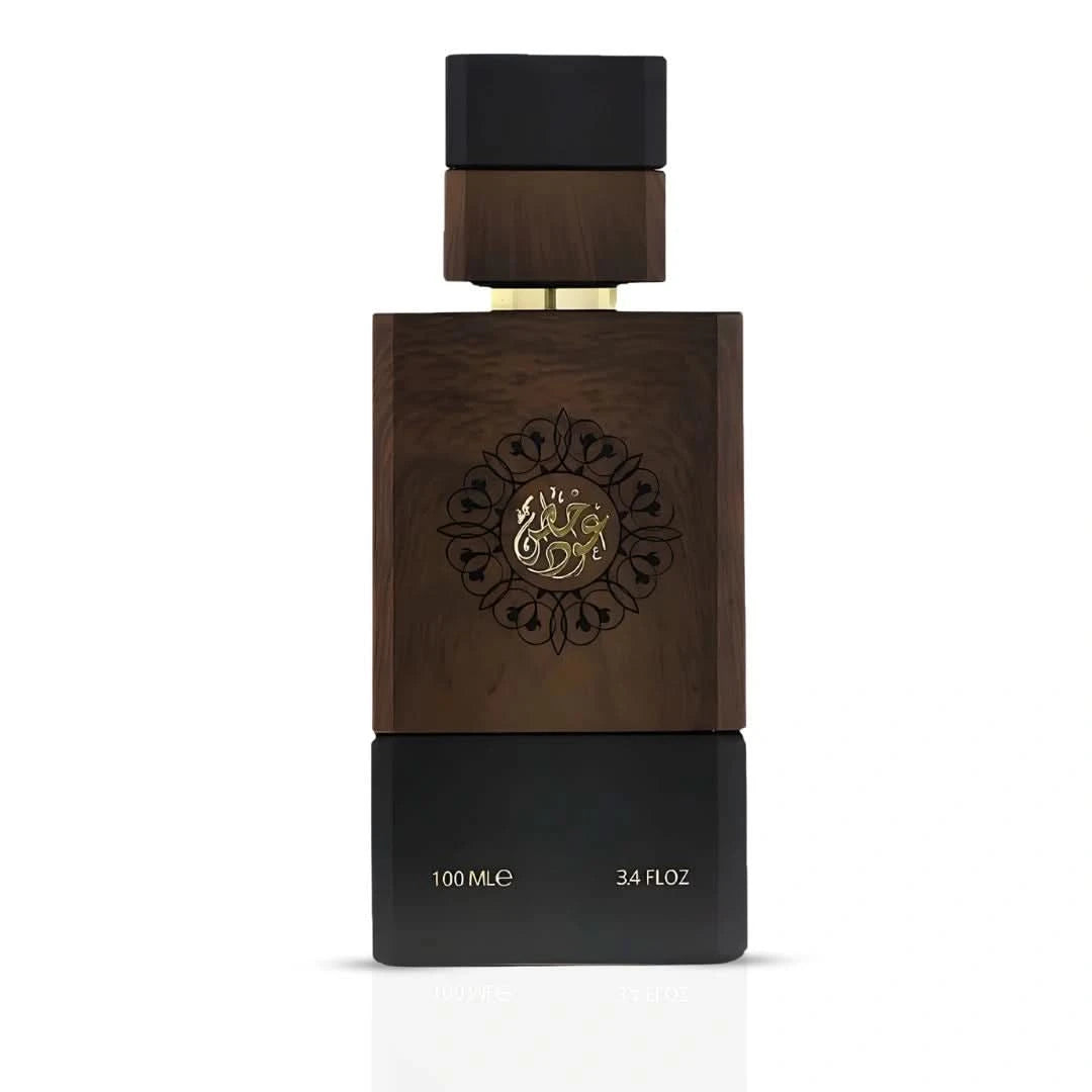 Arabian Oud Oud Khass Eau de Parfum spray 100ml bottle with elegant black and gold packaging, showcasing the luxury fragrance.
