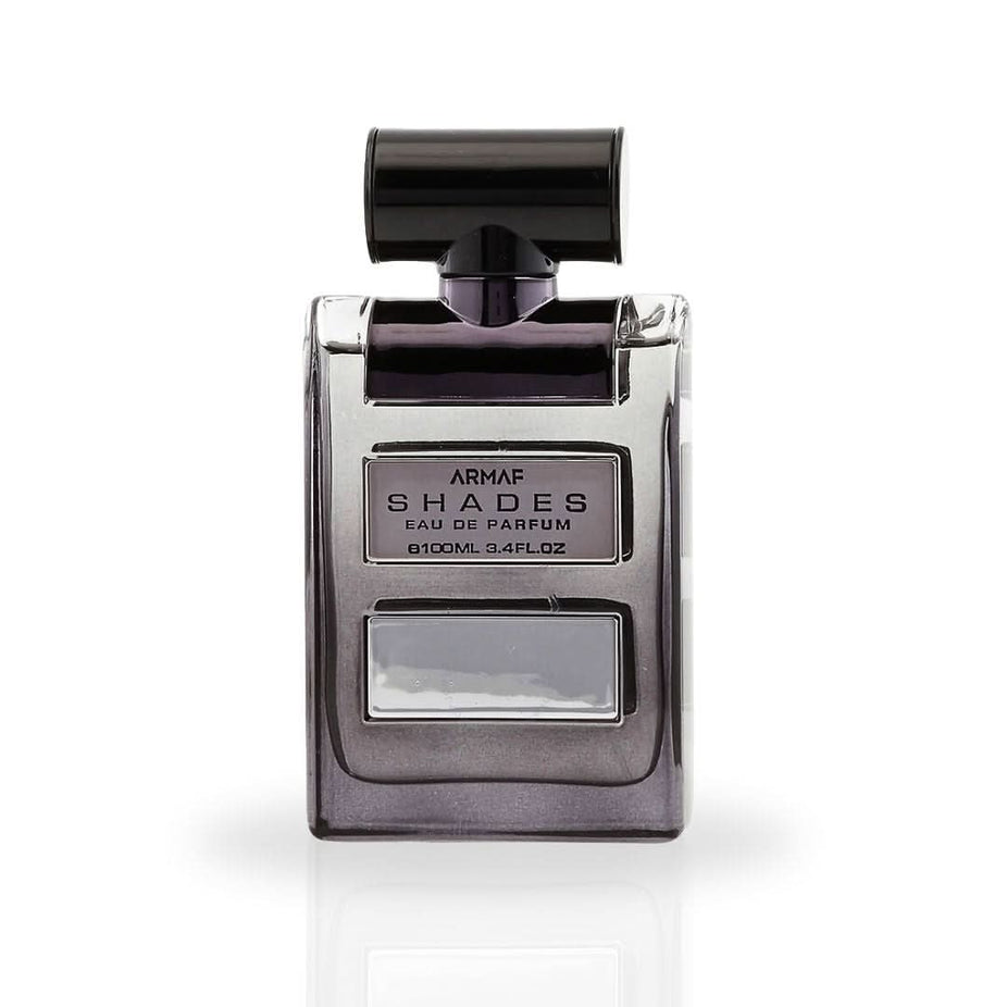 Armaf Shades For Men Eau De Parfum spray 100ML bottle, long-lasting luxurious fragrance for men.