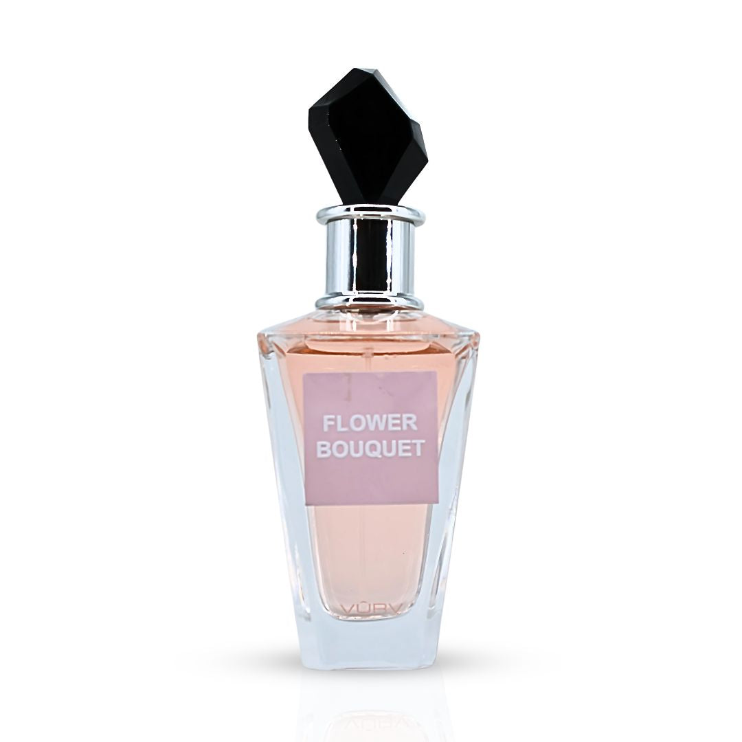 Flower Bouquet Eau De Parfum Spray 100ML (3.4 OZ) By Vurv | A Rich Floral Symphony With A Seductive Blend Of Orchid, Jasmine & Vanilla, Leaving A Captivating Scent. - Intense Oud
