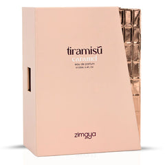 Tiramisu Caramel Eau De Parfum Spray 100ML (3.4 OZ) by Zimaya | A Sweet Blend of Caramel, Honey & Whiskey for a Sensual & Slightly Boozy Fragrance. - Intense Oud