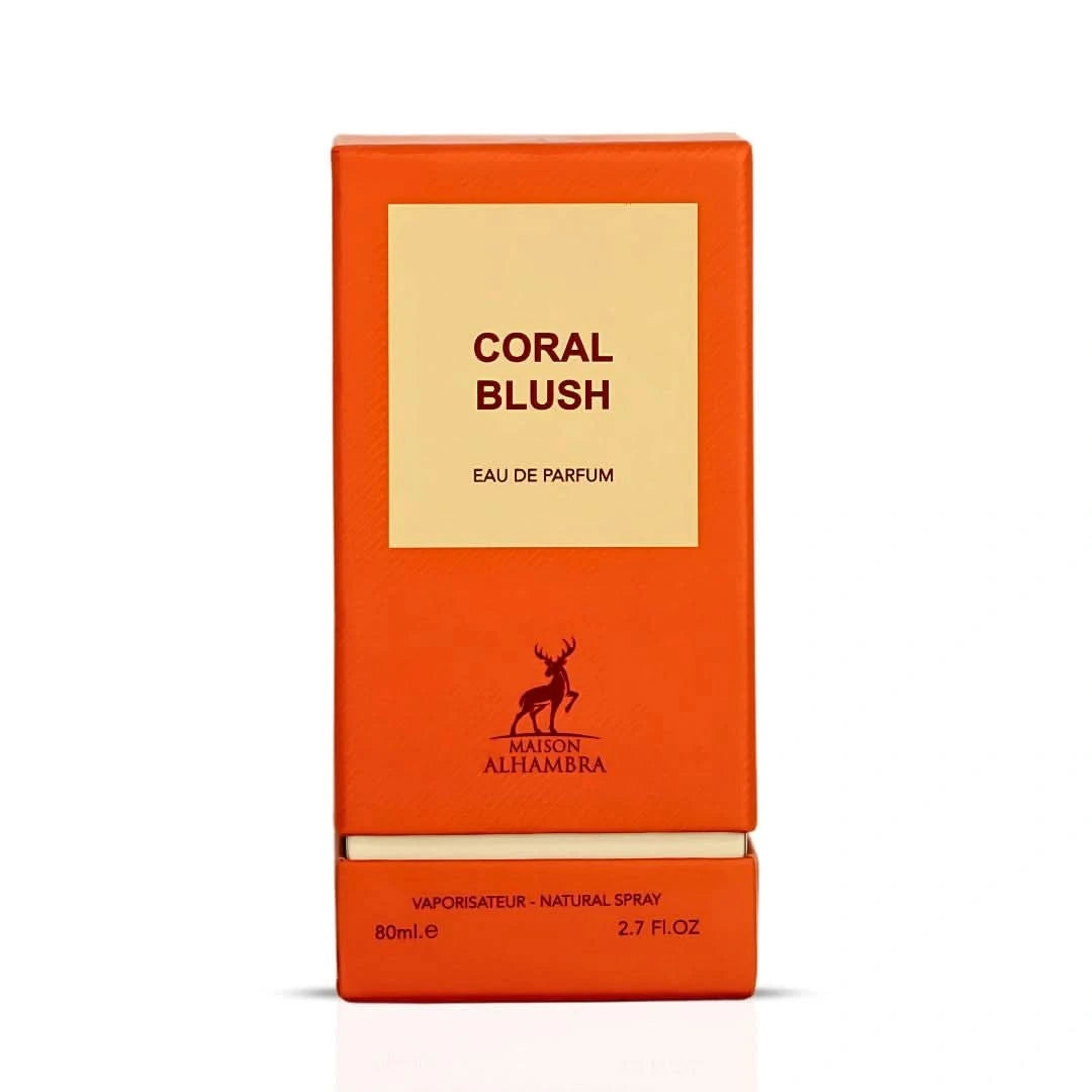 Coral Blush Eau de Parfum Spray 80ml (2.7 oz) by Maison Alhambra Coral Blush Eau de Parfum Spray 80ml (2.7 oz) by Maison Alhambra