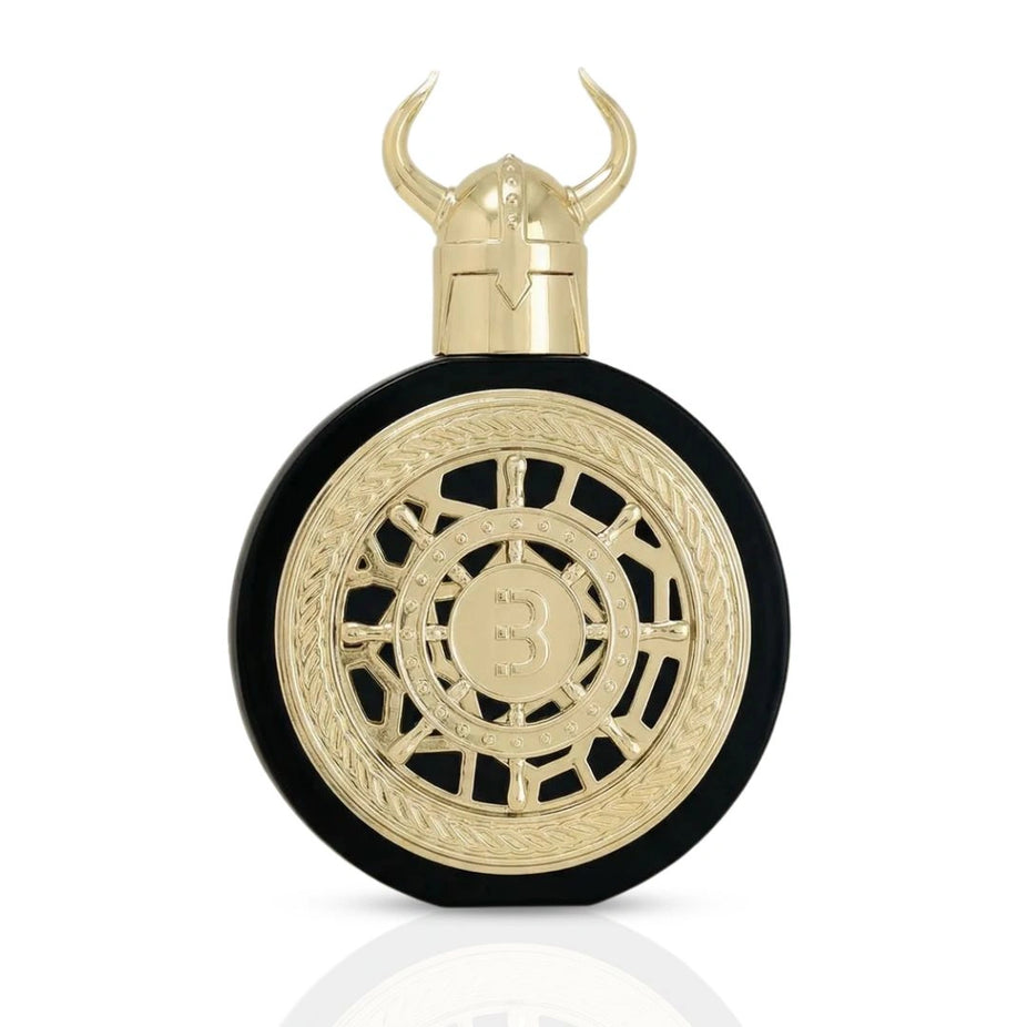 Bharara Viking Cairo Eau De Parfum spray bottle, 100ml, by Bharara, with sleek design and brand logo on the packaging.