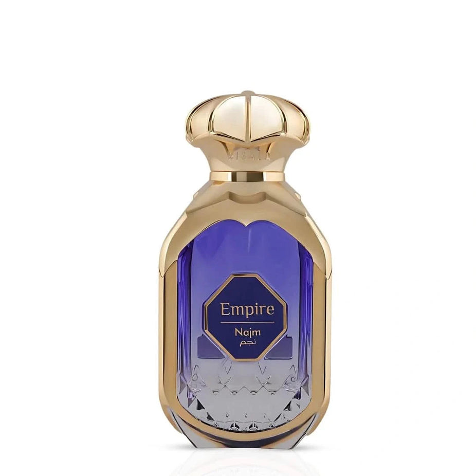 Empire Najm Eau de Parfum by Elite Risala in 100ml spray bottle, featuring elegant packaging and a luxurious fragrance design.