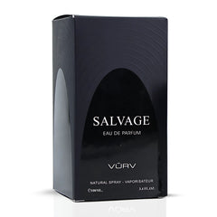 Salvage Eau De Parfum Spray 100ML (3.4 OZ) by Vurv | A Zesty, Spicy Blend with Fresh Bergamot and a Warm, Woody Finish. - Intense Oud