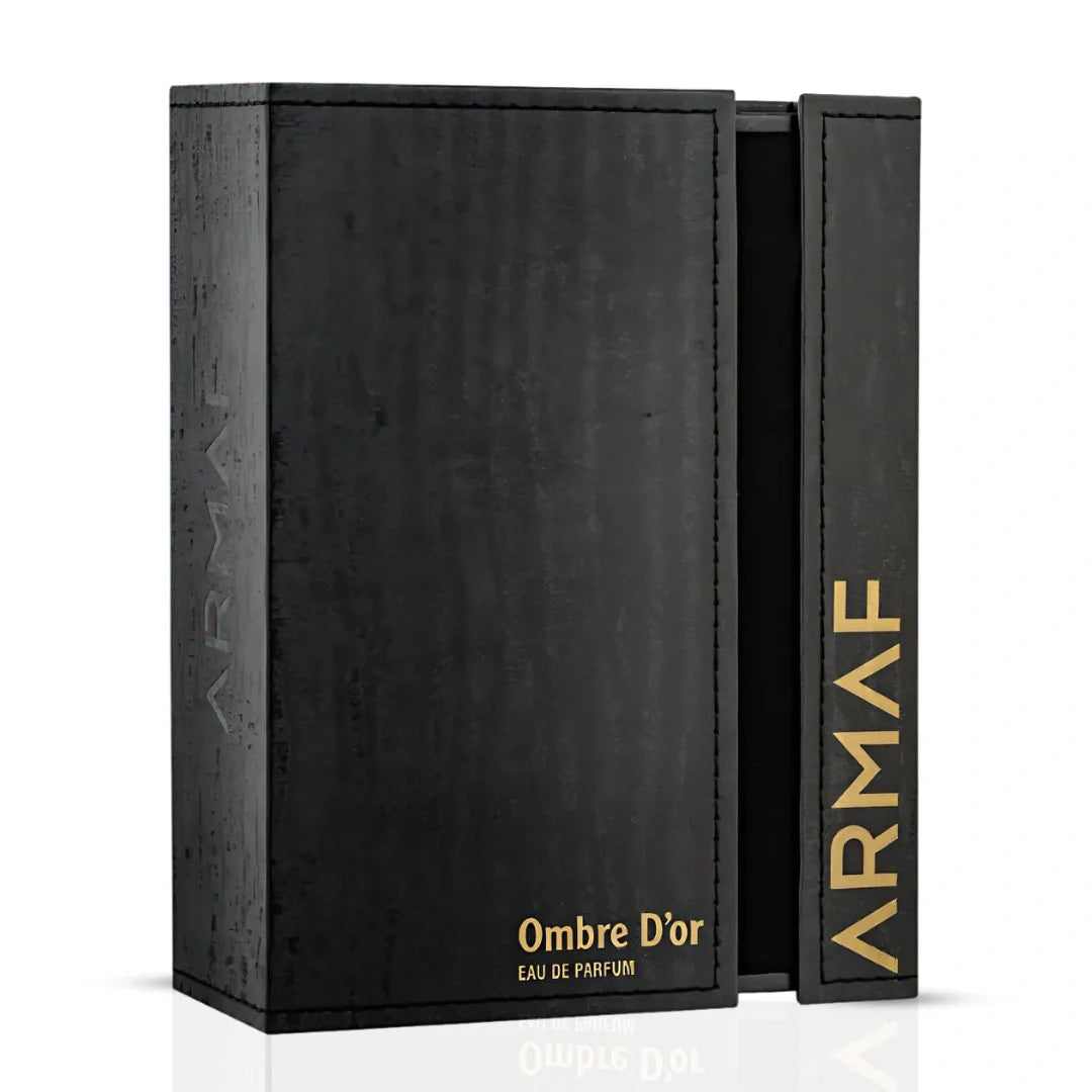 Ombre D’or Eau de Parfum Spray 75ml (2.5oz) by Armaf | A Lingering Aura of Quiet Luxury & Timeless Charm - Intense Oud