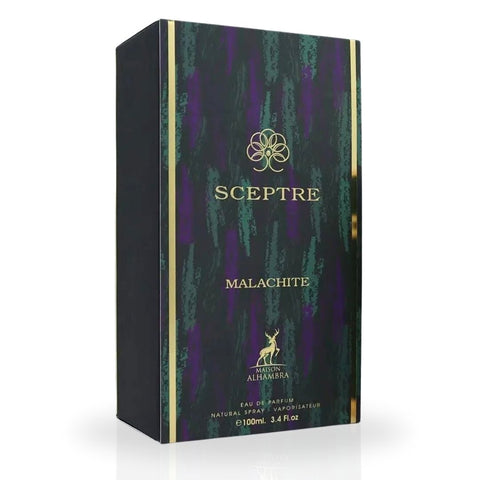 Sceptre Malachite EDP Spray 100ML (3.4Oz) By Maison Alhambra | Long Lasting & Luxurious Fragrance. - Intense Oud