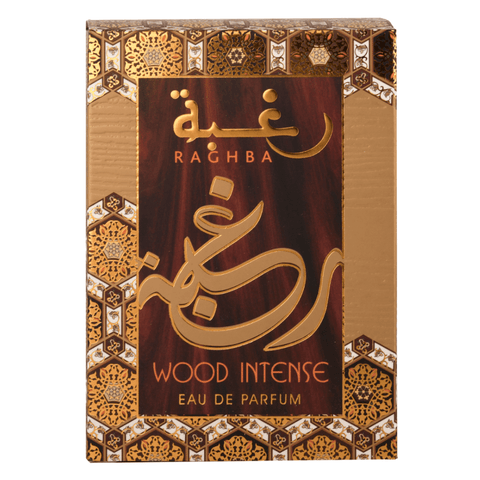 Raghba Woody Intense EDP - 100ML (3.4oz) by Lattafa - Intense oud