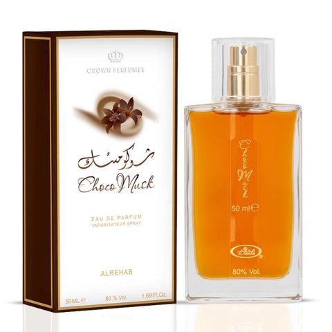 Choco Musk Eau de Parfum 100ml, 50ml & Perfume Oil CPO 6ml by Al Rehab (Bundle) - Intense Oud