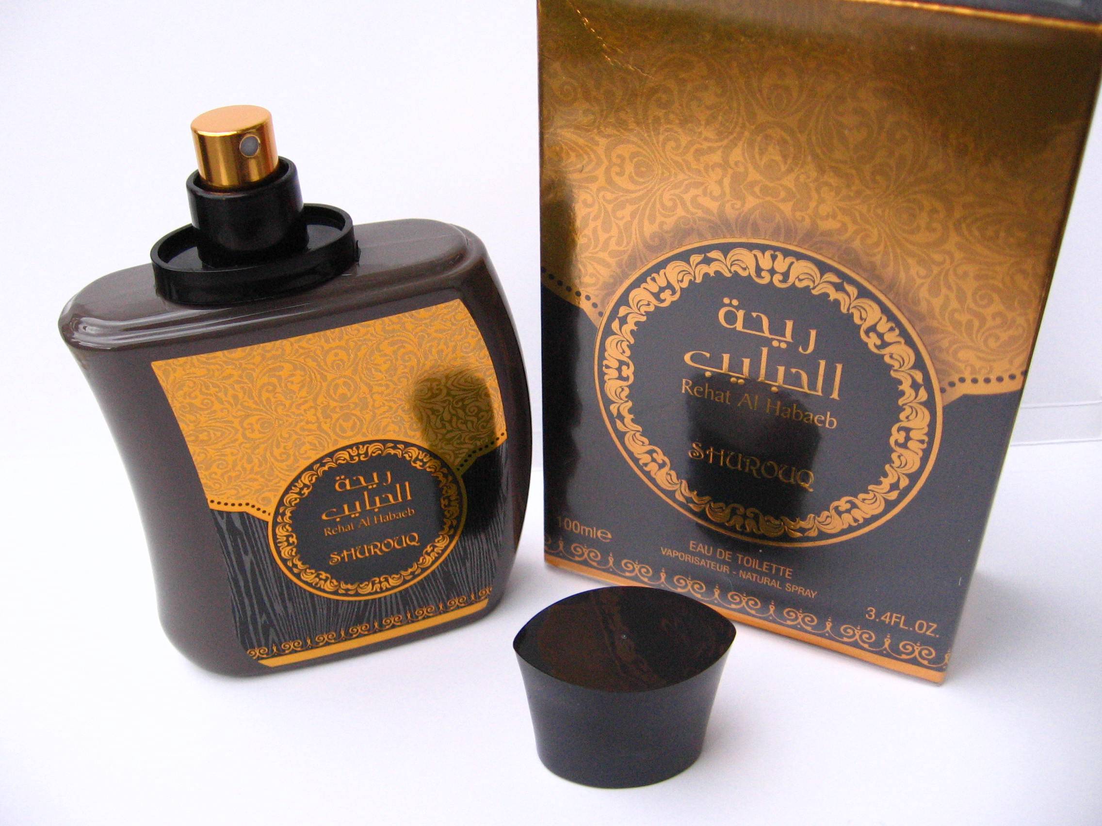 Rehat Al Habaeb EDT-100ml(3.4 oz) by Shurouq(WITH POUCH) - Intense oud