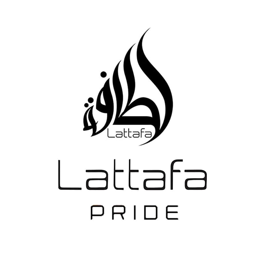 Ajwaa EDP by Lattafa Pride 90ml Eau De Parfum bottle with elegant packaging and fragrance cap.