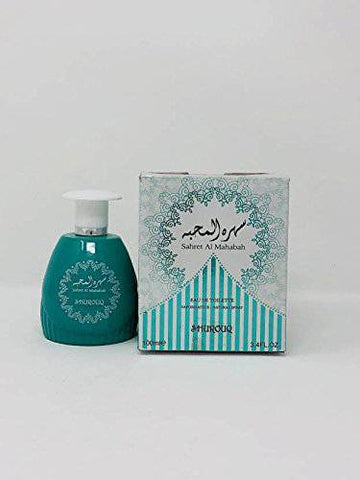 Sahret Al Mahabah EDT-100ml(3.4 oz) by Shurouq(WITH POUCH) - Intense oud