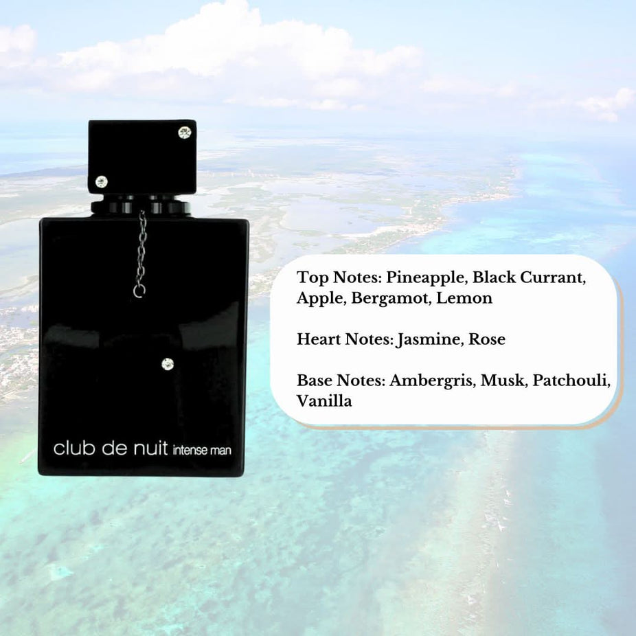 Armaf Club De Nuit Intense for Men EDT and Club De Nuit for Women EDP in 105ml bottles, displayed side by side in a value pack.