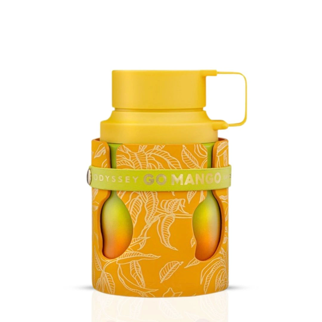 Odyssey Go Mango Topical Collection Eau de Parfum Spray 100ml (3.4 oz) by Armaf - Intense Oud