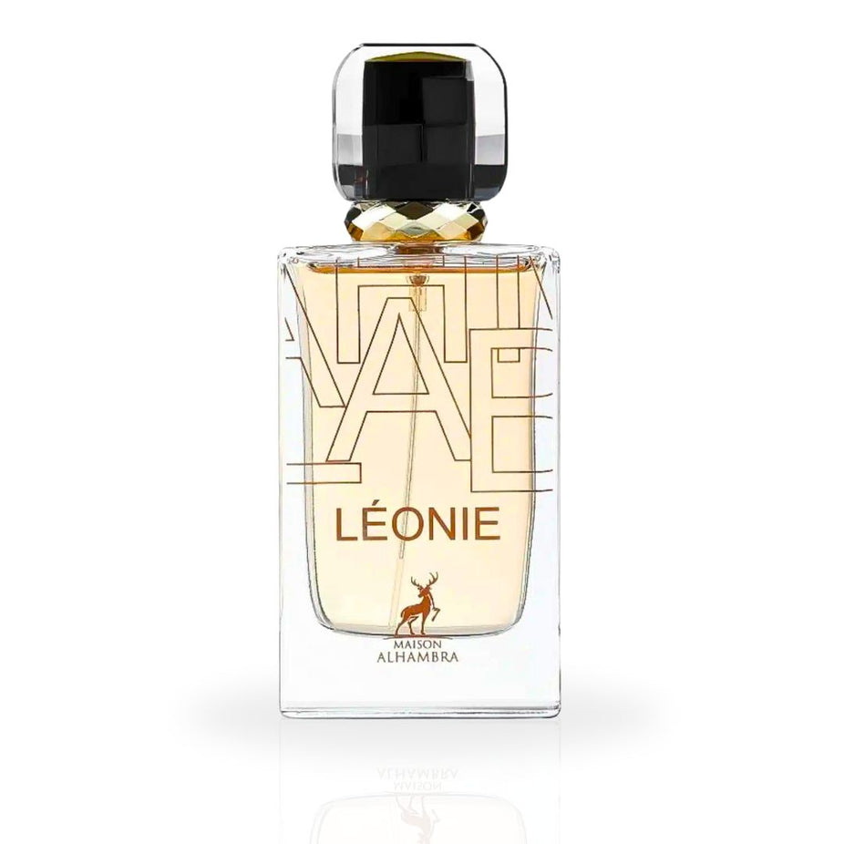 Léonie Eau De Parfum Spray 100ML (3.4 OZ) by Maison Alhambra | Long Lasting, Warm, Sensual, Enchanting Scent. - Intense Oud