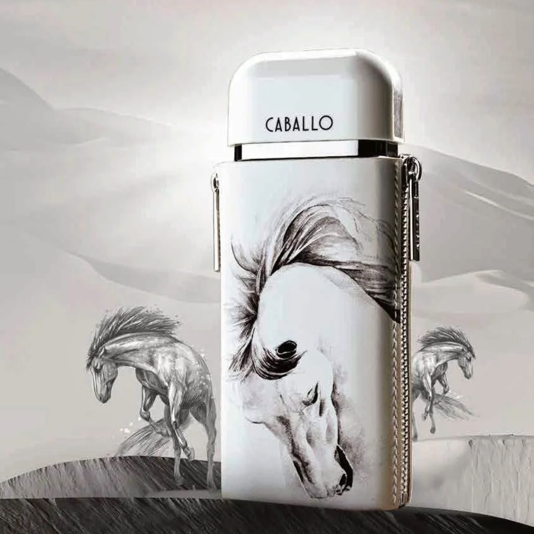 Caballo For Men EDP Spray 100ML (3.4 OZ) By Armaf | Long Lasting, Refreshing, Signature Masculine Scent. - Intense Oud