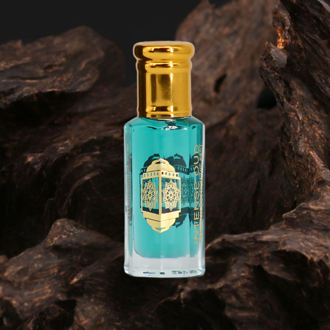 Simple Aura Sauv Men Perfume Oil 12ml(0.40 oz) with Black Gift Box INTENSE OUD - Intense Oud