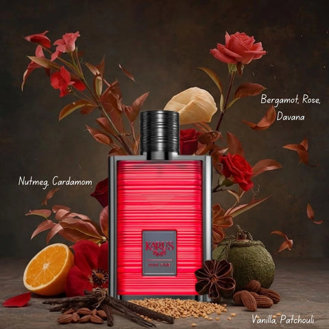 Karus Oud Fire Eau de Parfum Spray 100ml (3.4 oz) by Khadlaj