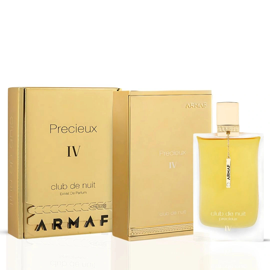 Club de Nuit Précieux IV Extrait de Parfum 55ml (1.8 oz) by Armaf | Quiet Confidence, Captivating Allure: The Scent of Modern Distinction - Intense Oud