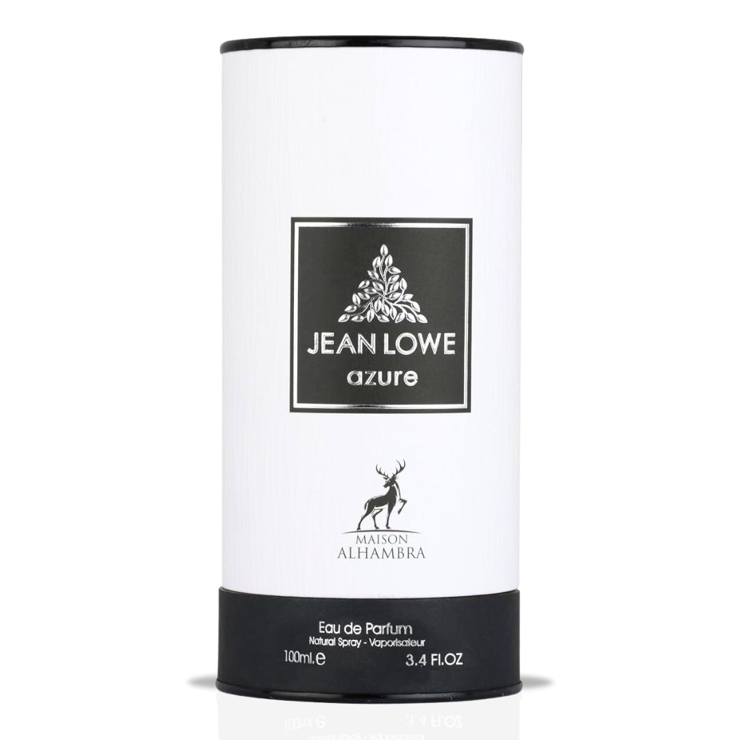 Jean Lowe Azure Eau De Parfum Spray 100ML (3.4 OZ) By Maison Alhambra | A Bright, Citrusy Fragrance With A Spicy Finish. - Intense Oud