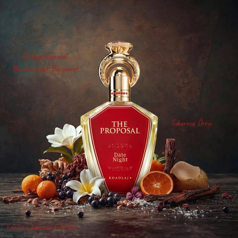 The Proposal Date Night Eau de Parfum Spray 100ml (3.4 oz) by Khadlaj