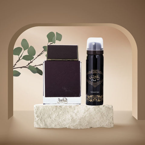 Oudi EDP Spray 100ML (3.4 OZ) With DEO 50ML (1.7 OZ) By Ard Al Zaafaran |  Long Lasting, Luxurious, Captivating Fragrance. - Intense Oud