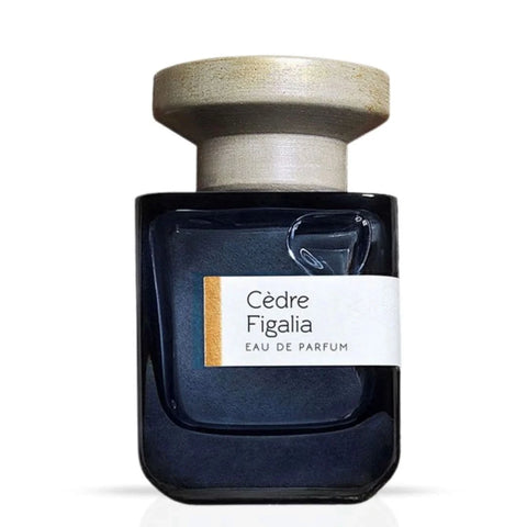 Cèdre Figalia Eau de Parfum Spray by Atelier Materi, 100ml, featuring a sleek bottle with a minimalist design and elegant branding.