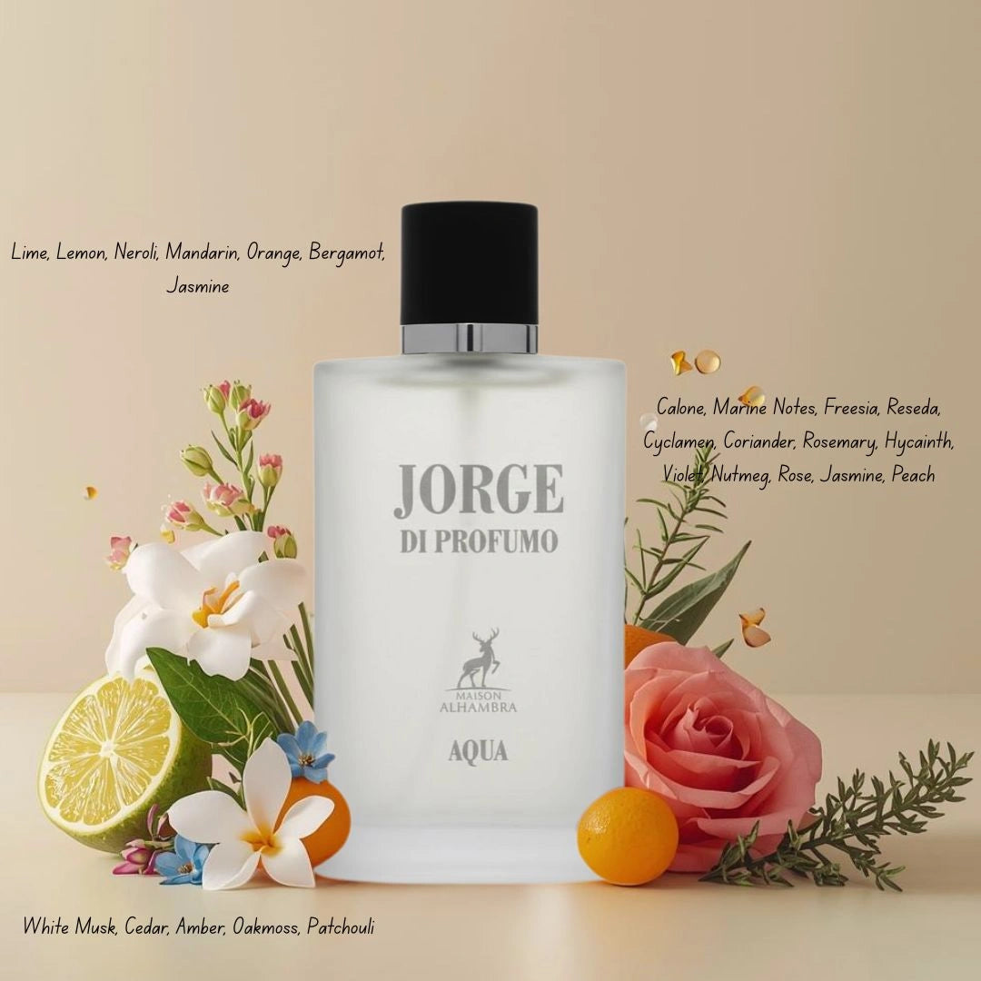 Jorge di Profumo Aqua Eau de Parfum Spray 100ml (3.4 oz) by Maison