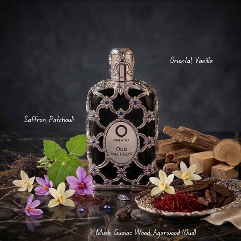 Oud Saffron Eau de Parfum Spray 80ml (2.7 oz) by Orientica