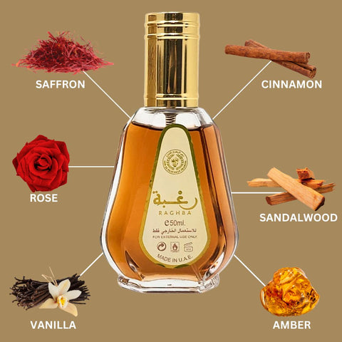 Raghba EDP - 50ML (1.7 OZ) by Ard Al Zaafaran - Intense Oud