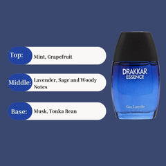 Drakkar Essence Cologne EDT 5ML (0.17 OZ) by Guy Laroche | Long Lasting & Luxurious, Fragrance Miniatures. - Intense Oud