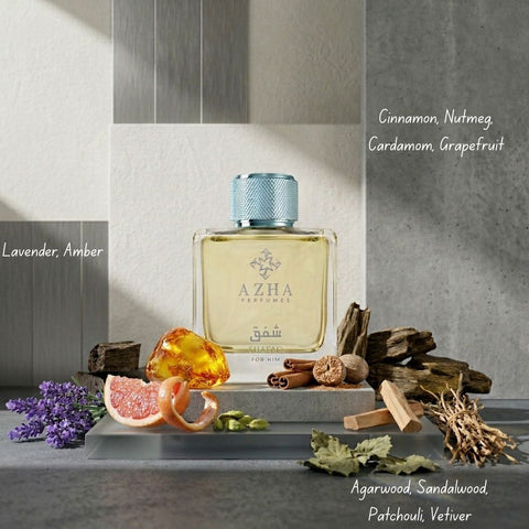 Shafaq Eau de Parfum Spray 100ml (3.4 oz) by Azha