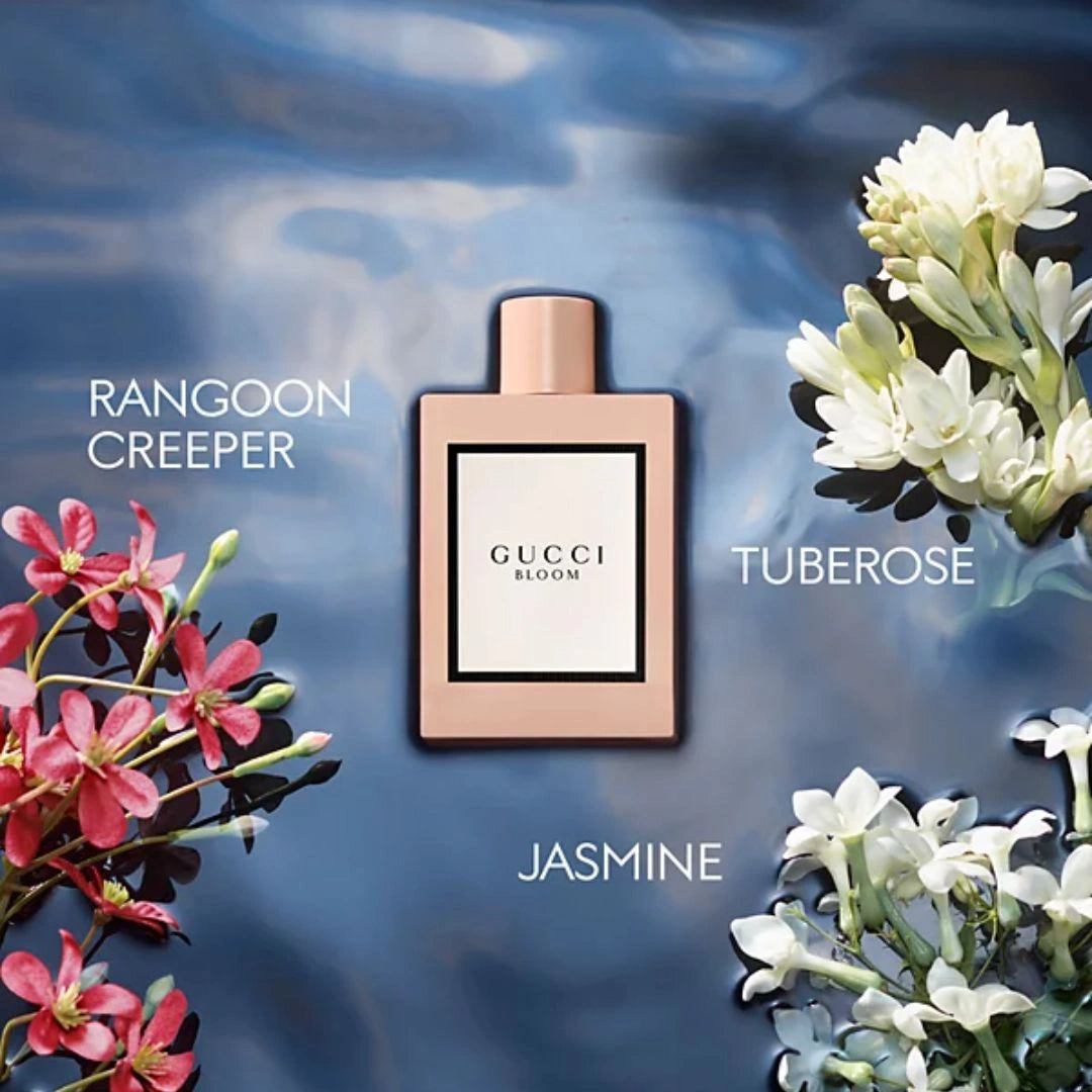 Gucci Bloom 2Pc Gift Set - 50ml (1.6 oz) Eau de Parfum Spray & Body Lotion | The Art of Blooming: Perfume & Pampering, Perfectly Paired - Intense Oud