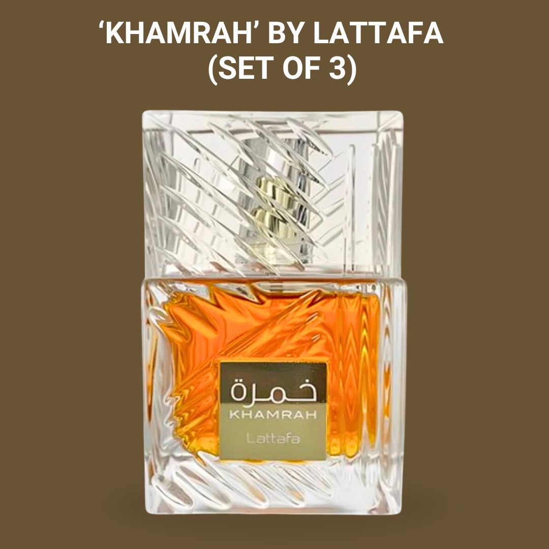 Khamrah EDP Spray 100ml (3.4oz) by Lattafa | A Timeless Tale Khamrah EDP Spray 100ml (3.4oz) by Lattafa | A Timeless Tale