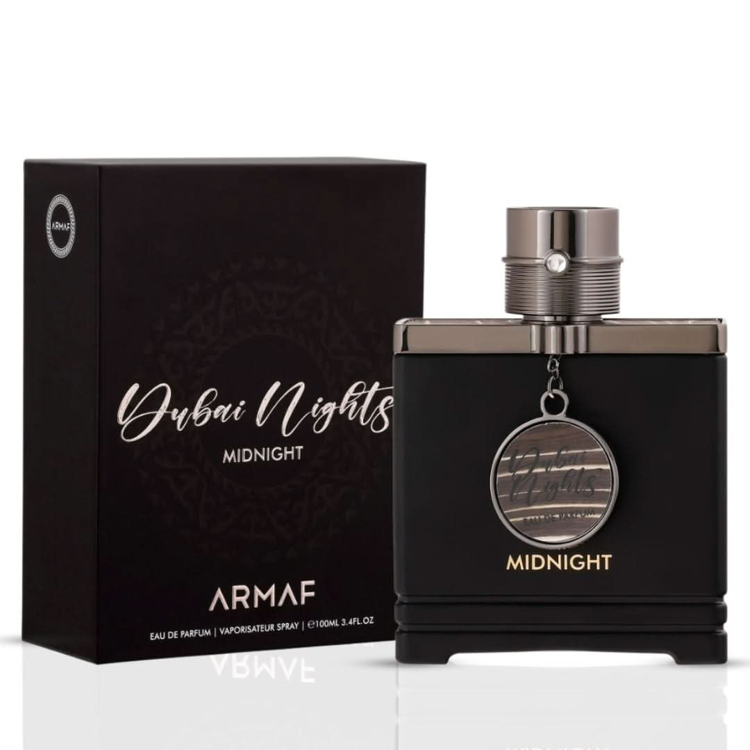 Dubai Nights Umbra & Dubai Night Midnight Eau de Parfum Spray 100ml (3.4 oz) by Armaf (Bundle) - Intense Oud