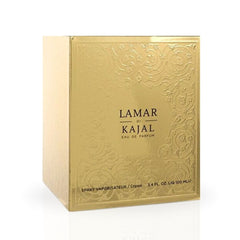 Lamar Eau De Parfum Spray 100ML (3.4 OZ) By Kajal | A Vibrant Fruity-Floral Fragrance With A Rich, Warm Woody Base. - Intense Oud