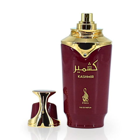 RISALA Kashmir EDP Spray 100ML, long-lasting aromatic fragrance with captivating floral and woody notes.