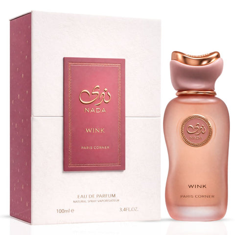 Eshal Musk & Nada Wink Eau De Parfum Spray 100ml (3.4 oz) By Paris Corner (Bundle)