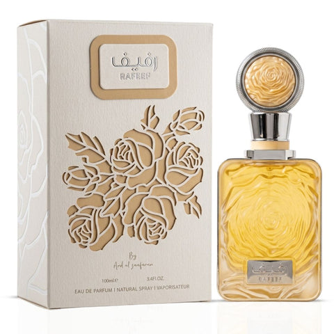 Rafeef by Ard Al Zaafaran & Knots Love by Aura by Aura Eau de Parfum Sprays 100ml (3.4 oz) (Bundle)