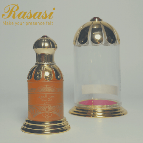 Attar Al Oudh Red Perfume Oil-20ml by Rasasi - Intense oud