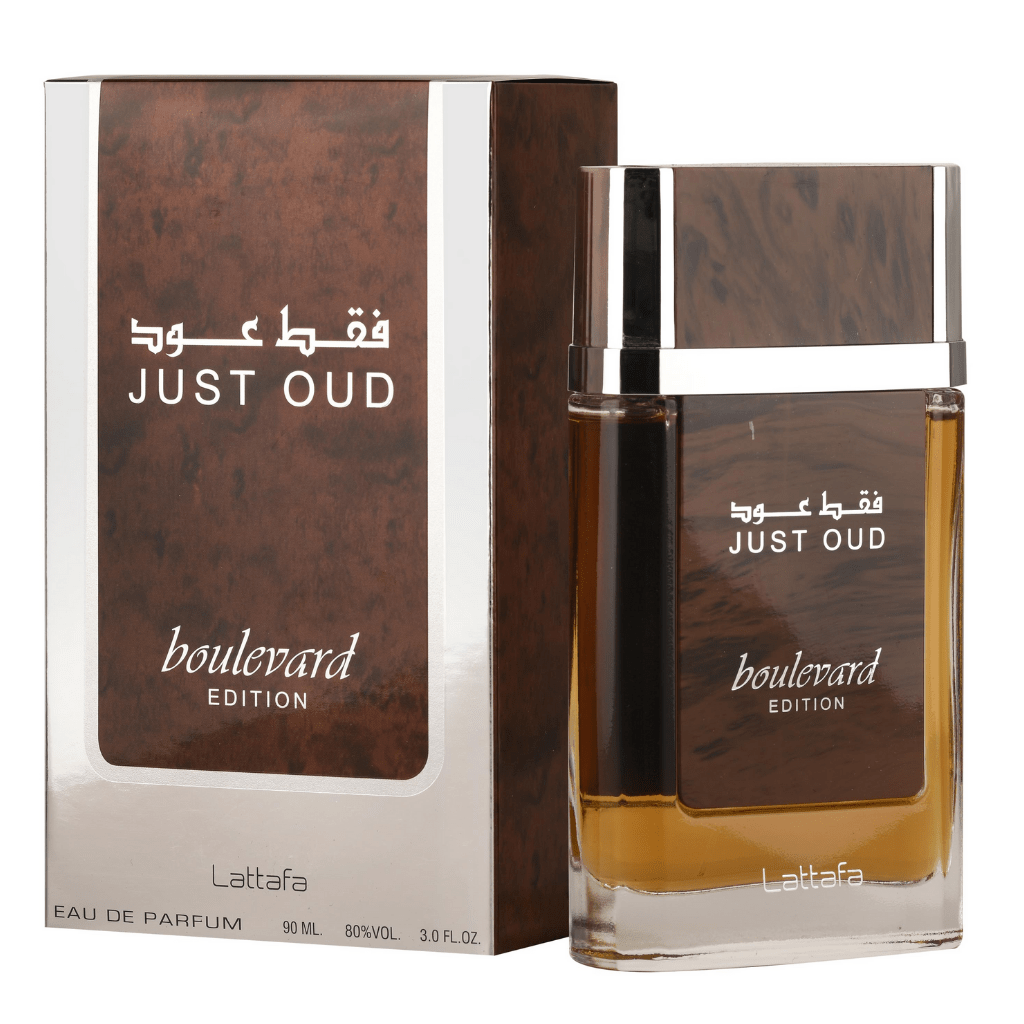 Just Oud Boulevard EDP - 100ml(3.4oz) by Lattafa - Intense oud