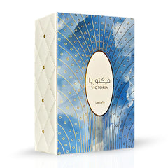 Victoria Eau de Parfum Spray 100ML (3.4 OZ) By Lattafa | A Playful Fusion Of Zesty Lemon, Soft Neroli & Vanilla For A Sweet Aroma. - Intense Oud