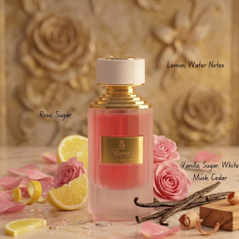 Emir Vanilla and Roses Eau de Parfum Spray 100ml (3.4 oz) by Paris Corner