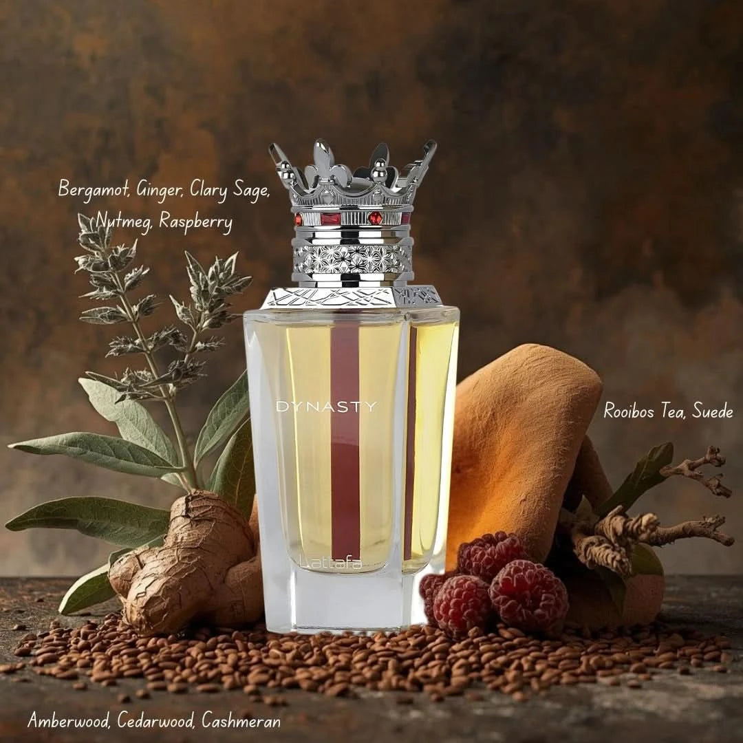 Dynasty Eau de Parfum Spray 100ml (3.4 oz) by Lattafa Dynasty Eau de Parfum Spray 100ml (3.4 oz) by Lattafa