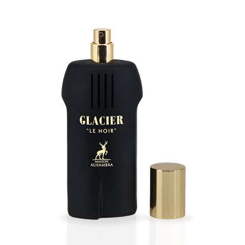 Glacier Le Noir Eau De Parfum Spray 100ML (3.4 OZ) By Maison Alhambra | Redefine Masculinity With These Modern Scent. - Intense Oud