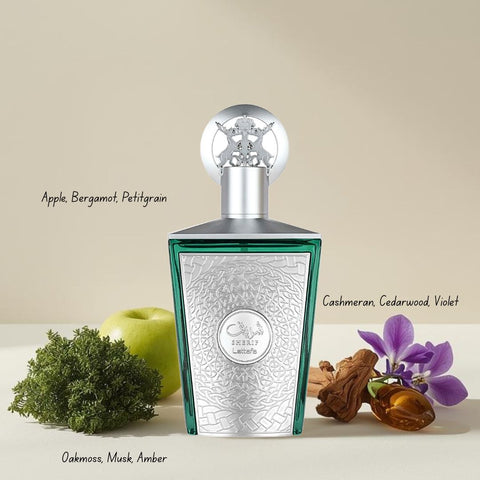 Sherif Eau de Parfum Spray 100ml (3.4 oz) by Lattafa | Refined Elegance & Modern Sophistication - Intense Oud