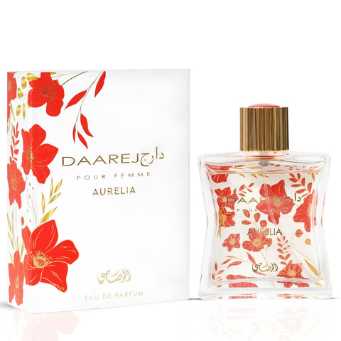 Daarej Verve & Aurelia Eau de Parfum Sprays 100ml (3.4 oz) by Rasasi (Bundle)