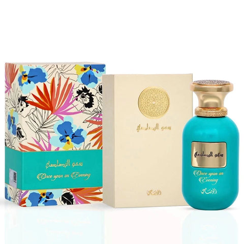 Rasasi Somow Al Rasasi Once Upon an Evening Eau de Parfum spray 100ml with elegant bottle design