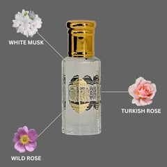Musc Mutasalik Oil 12ml(0.40 oz) Unisex with Black Gift Box By INTENSE OUD - Intense Oud