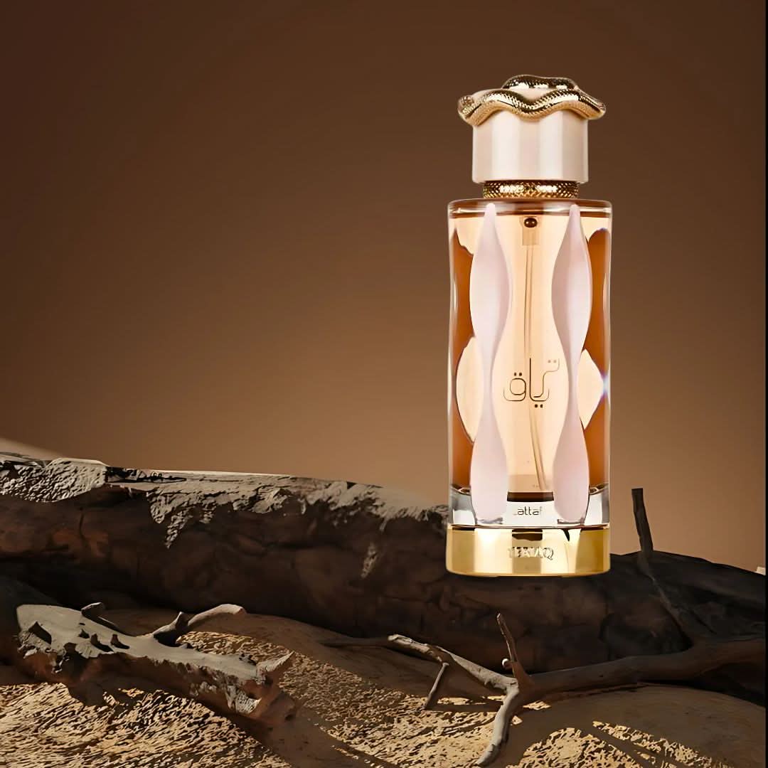 Bundle of Intense Oud Teriaq by Lattafa and Royal Musk Caramel Toffee by Surrati Eau de Parfum sprays, 100ml each.